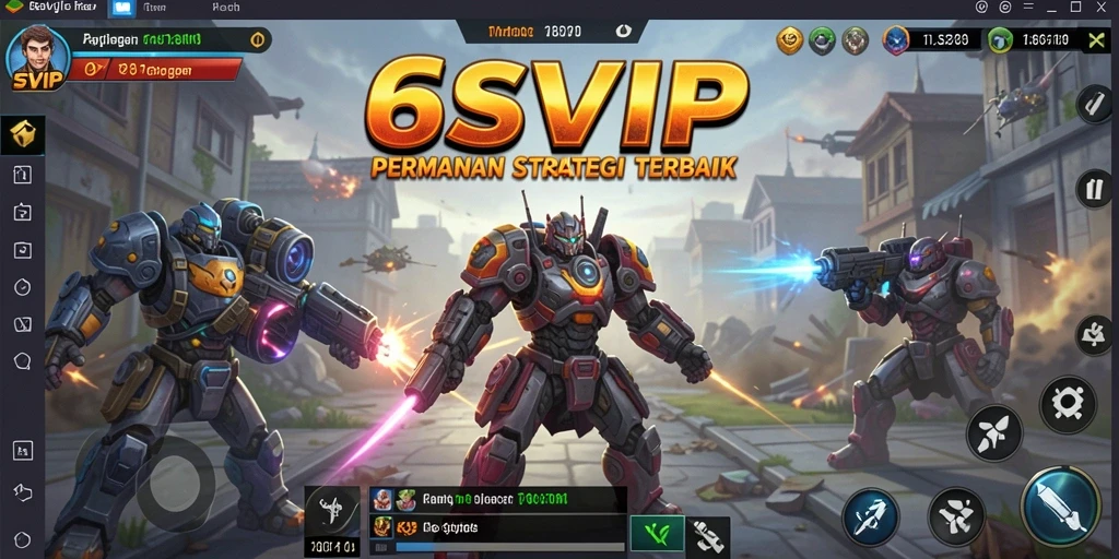 Tampilan gameplay 6SVIP yang menegangkan dan penuh strategi.
