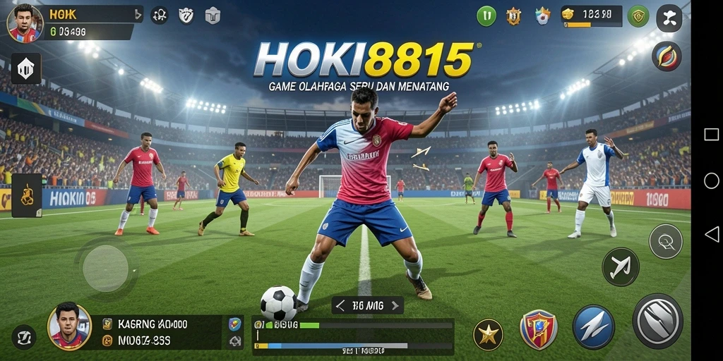 Tangkapan layar dari gameplay seru HOKI8815 yang menampilkan aksi olahraga.