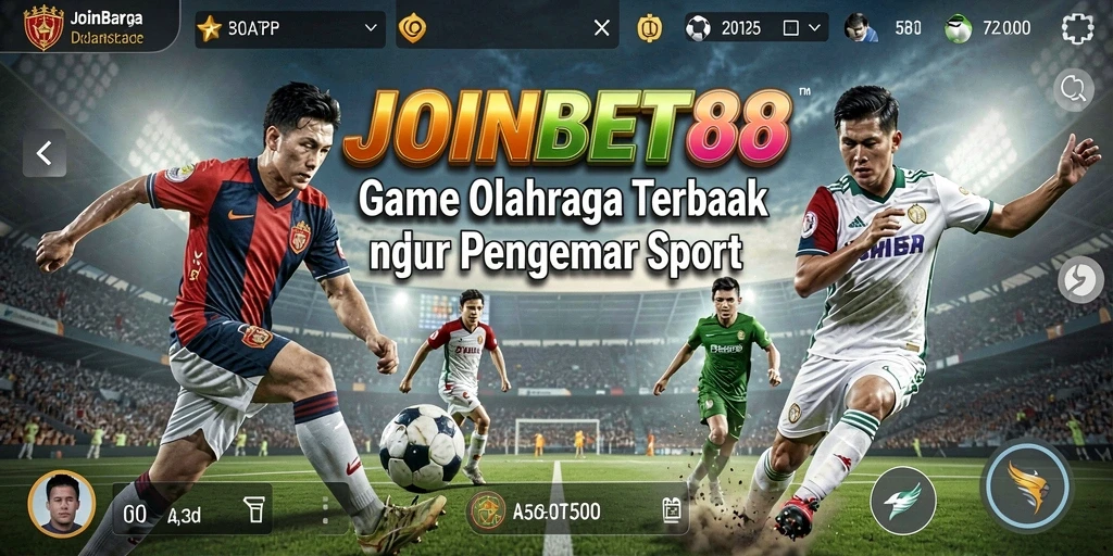 Tampilan gameplay yang mengasyikkan dari JOINBET88 di berbagai olahraga.