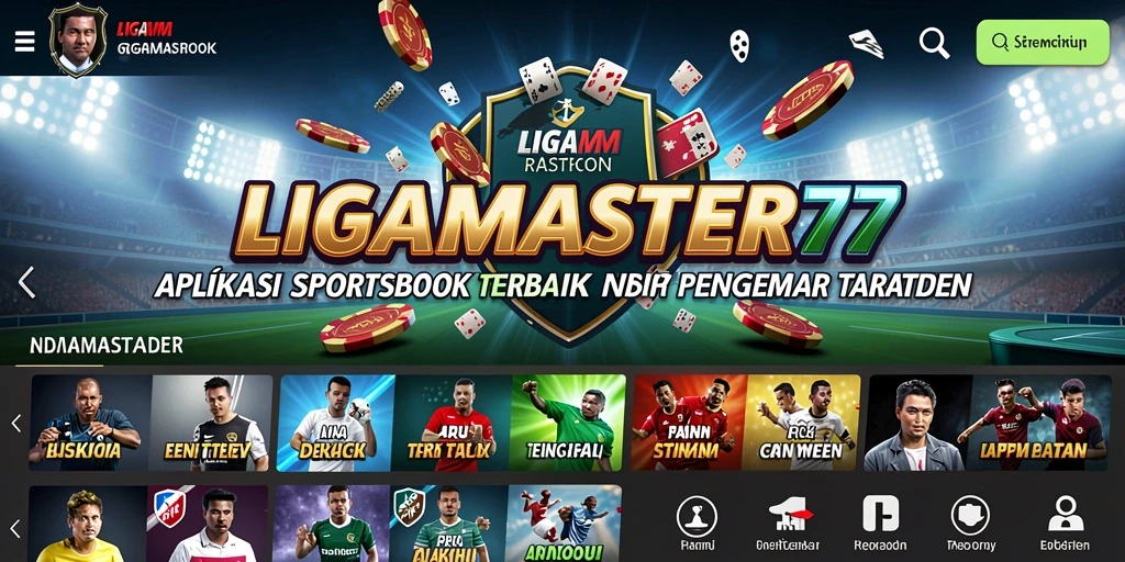 Tampilan menarik dari gameplay taruhan olahraga di LIGAMASTER77.