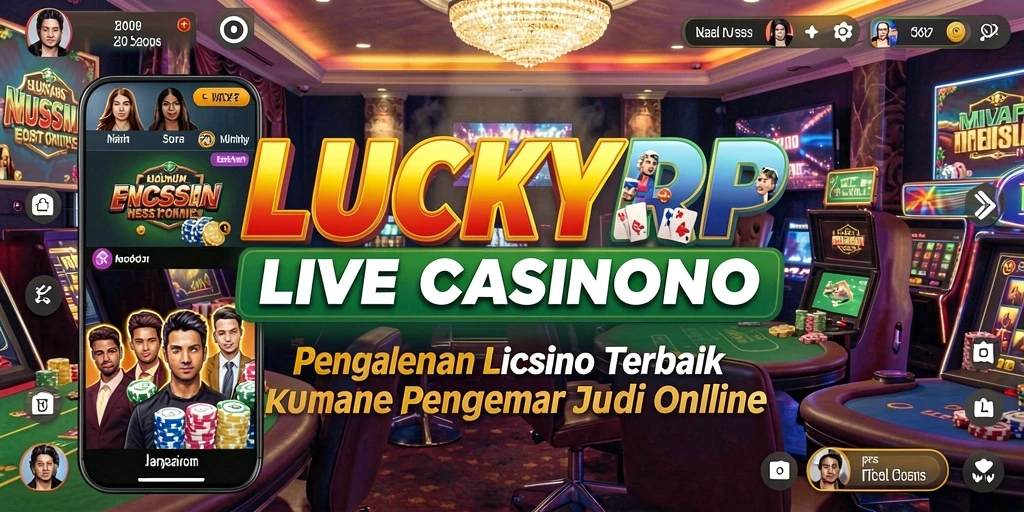 Tampilan gameplay LUCKYRP yang menegangkan dan interaktif.