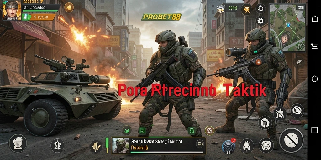 Tampilan gameplay menegangkan dalam PROBET88 dengan strategi cerdas.