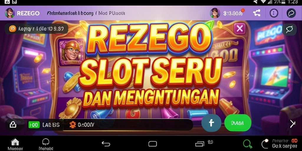 Tampilan menarik dari gameplay Slot REZEGO yang seru.