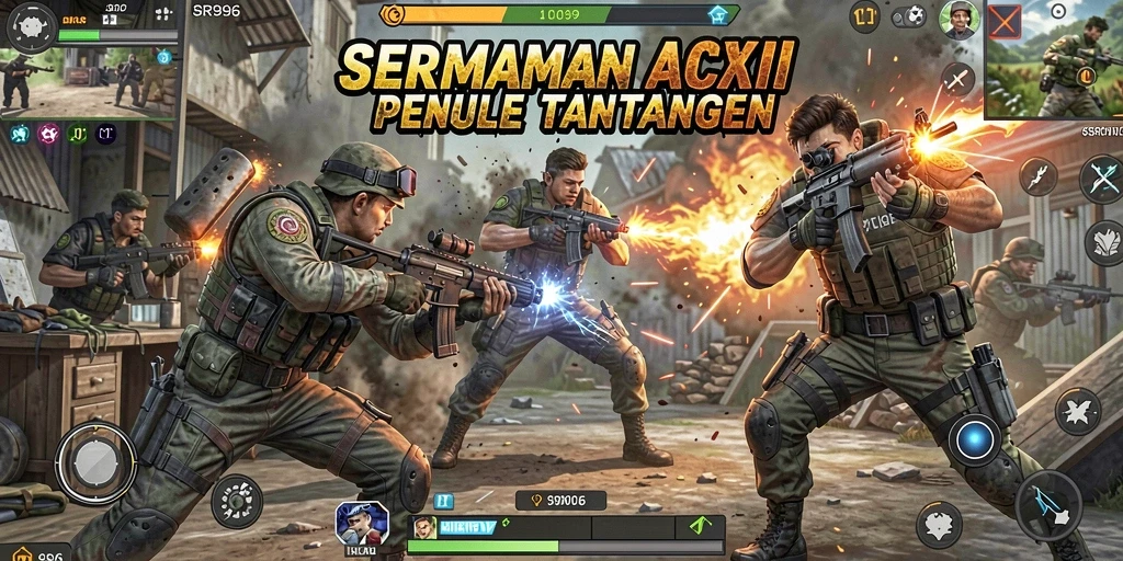 Tampilan gameplay SR996 yang menegangkan dan penuh aksi.