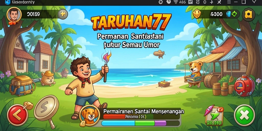 Tangkapan layar gameplay TARUHAN77 yang seru dan menghibur.