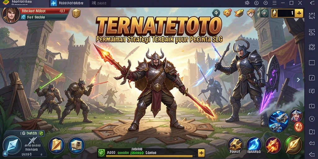 Tampilan gameplay TERNATETOTO yang menarik dan strategis.