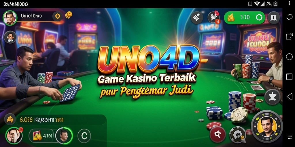 Tampilan gameplay menarik dari UNO4D yang memukau.