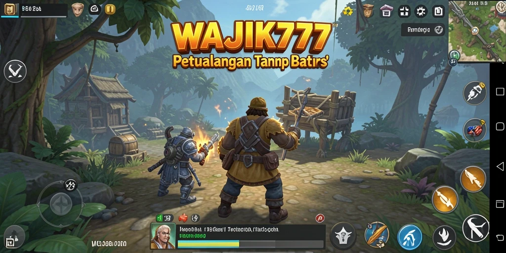 Tampilan gameplay Open World yang menakjubkan dari WAJIK777.