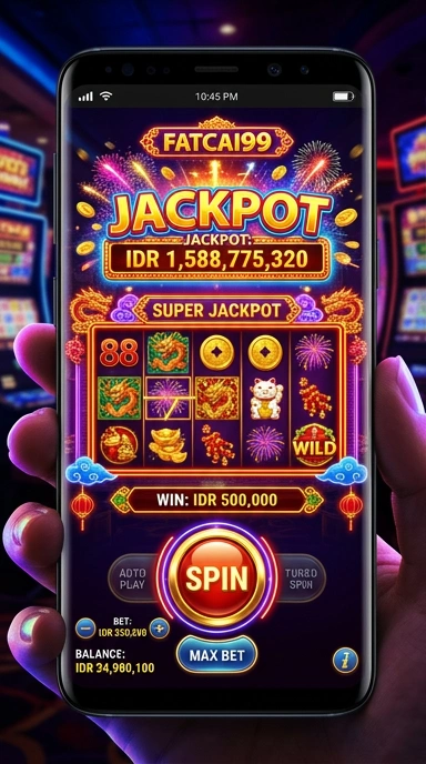 Tampilan aplikasi fatcai99 yang responsif di perangkat mobile.